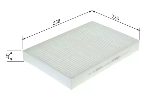 Bosch Cabin Pollen Filter Fits Volvo Ex90 Polestar 1 Polestar 3 S60 S90 V60 V90