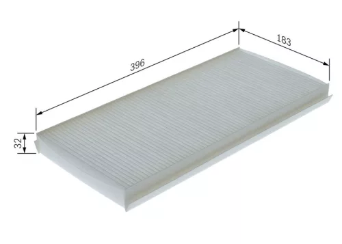 BOSCH BOSCH 1 987 435 118 Bosch Cabin Pollen Filter Fits Mercedes A-Class B-Class 