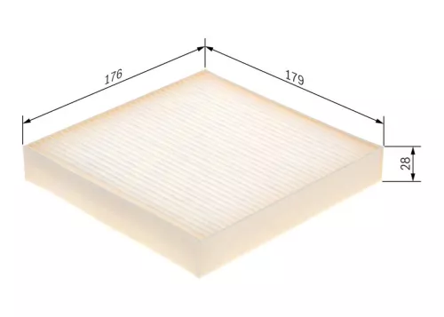Bosch Cabin Pollen Filter Fits Kia Picanto