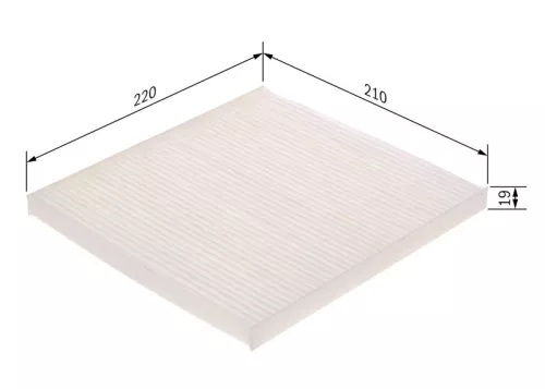 BOSCH BOSCH 1 987 435 148 Bosch Cabin Pollen Filter Fits Isuzu D-Max Kb 