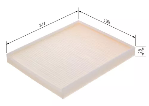 BOSCH BOSCH 1 987 435 159 Bosch Cabin Pollen Filter Fits Hyundai Kia Ioniq Kona Sportage Tucson 