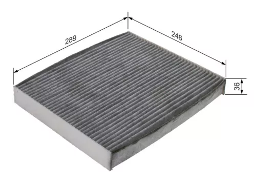 BOSCH BOSCH 1 987 435 607 Bosch Cabin Pollen Filter Fits Volvo 01 C40 Ec40 Ex40 Polestar 2 Xc40 