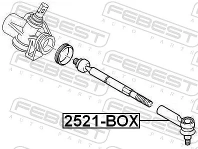 FEBEST FEBEST 2521-BOX Febest Front Outer Tie Rod End Fits Citroën Fiat Peugeot Boxer Ducato Jumper 