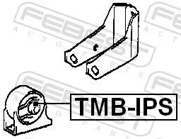 FEBEST FEBEST TMB-IPS Febest Front Engine Mount Fits Lexus Toyota Caldina Camry Carina Corona Es Gaia 