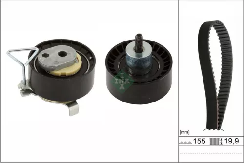 INA Timing Belt Kit for Volvo XC60 XC90 XC40 V60 S60 B3 B4 B5 B6 Mild-Hybrid