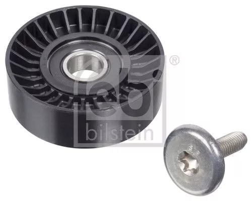 19357 Febi Deflection/guide Pulley V-ribbed Belt Fits Fiat Peugeot 206 + More