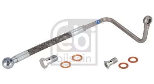 192368 Febi Oil Pipe Charger Fits Vauxhall Saab 9-3 Astra Signum Vectra + More