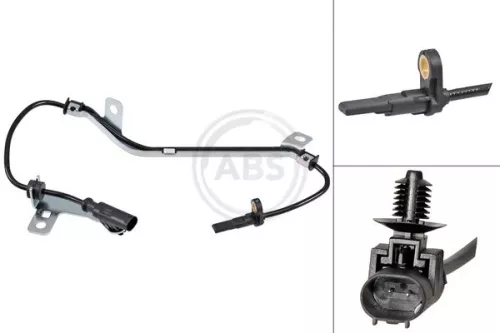 ABS ABS 32046 ABS 32046 Rear Left Wheel Speed Sensor Fits Subaru Legacy Outback 27540AG050 