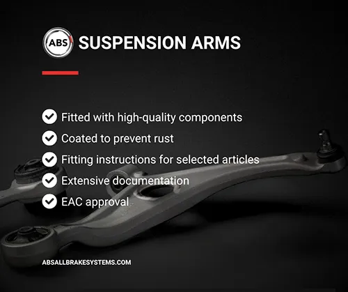 ABS ABS 211166 Abs 211166 Front Left Right Upper Suspension Arm Fits Bmw 5 6 7 Series Ghost I8 