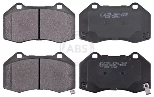 Abs 37988 Front Brake Pad Set Fits Abarth Fiat Mazda Opel Vauxhall 124 Corsa Rf