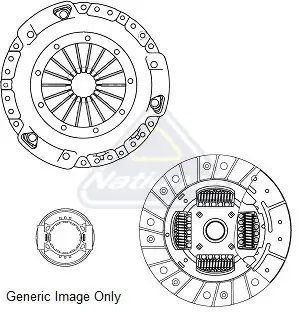 Ceibach Clutch Kit Fits Volvo 240 740 760 940 960 1209329
