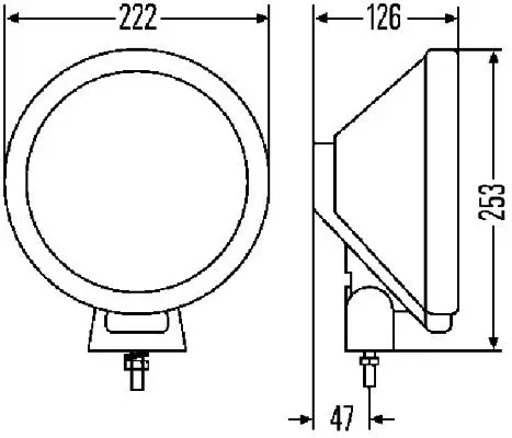 HELLA Halogen H1