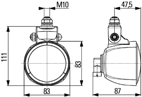 HELLA Halogen H9