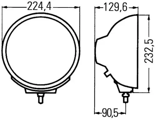 HELLA Halogen H3