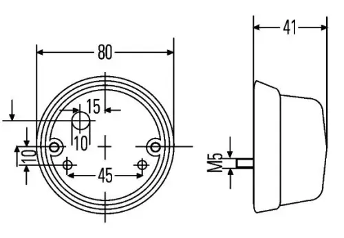 HELLA HELLA 2BA001259-618 108x Hella 2BA001259-618 Left Or Right Indicators 