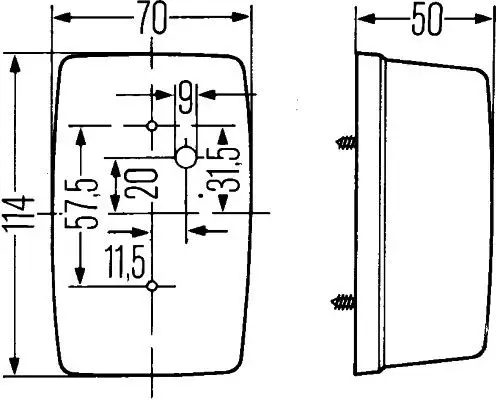 HELLA HELLA 2BA002324-001 Hella 2BA002324-001 Front Left Or Right Indicator 