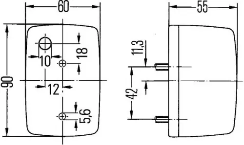 HELLA HELLA 2BA002652-101 Hella 2BA002652-101 Front Left Or Right Indicator 