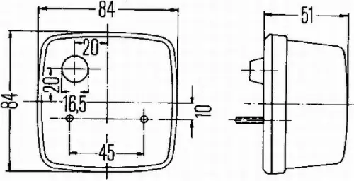 HELLA HELLA 2BA003014-111 Hella 2BA003014-111 Left Or Right Indicator 