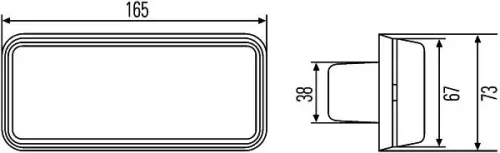 HELLA HELLA 2BA996027-001 Hella 2BA996027-001 Left Or Right Indicator 