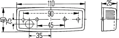 HELLA Halogen W5W