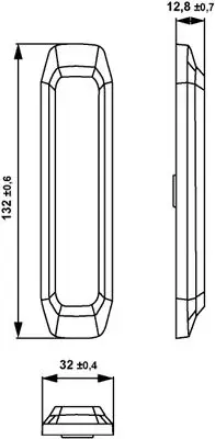HELLA HELLA 2XD014592-901 Hella 2XD014592-901 Strobe-type Beacon 