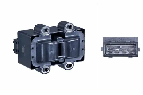 Hella 5DA358000-251 Ignition Coil Fits Renault Clio Kangoo Laguna Megane