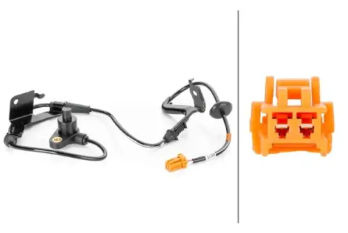 Hella 6PU230040-221 Rear ABS Sensor Fits Honda Civic
