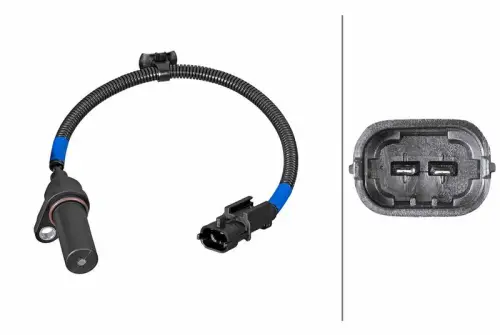 Hella 6PU358381-381 Crankshaft Sensor Fits Hyundai Kia Cee'd Ceed Cerato Koup