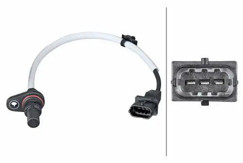Hella 6PU358381-601 Crankshaft Sensor Fits Hyundai Kia I30 Kona Optima Santa Fé