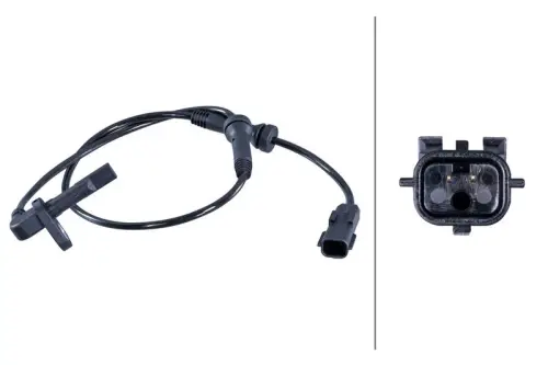 Sensor, wheel speed