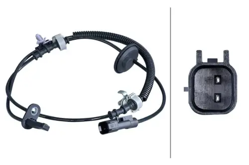 Sensor, wheel speed