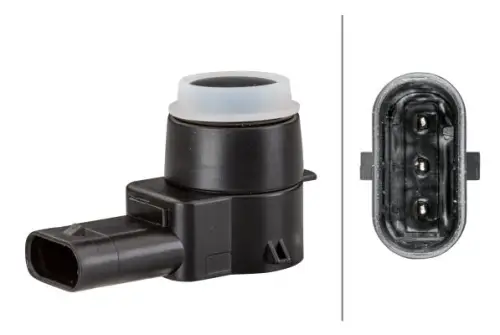 Hella 6PX358141-071 Front Or Rear Parking Sensor Fits Mercedes C Class CLC Class