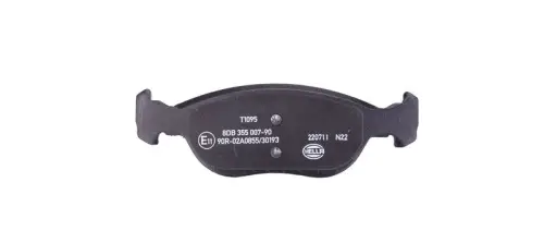 HELLA HELLA 8DB355007-901 Hella 8DB355007-901 Front Brake Pad Set Fits Alfa Romeo Fiat Lancia 145 146 