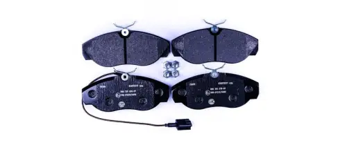 Hella 8DB355018-891 Front Brake Pad Set Fits Citroën Fiat Peugeot Boxer Ducato
