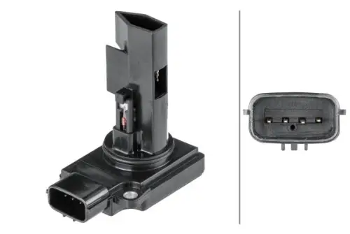Hella 8ET358095-391 MAF Sensor Fits Citroën Mitsubishi Peugeot 4007 Asx