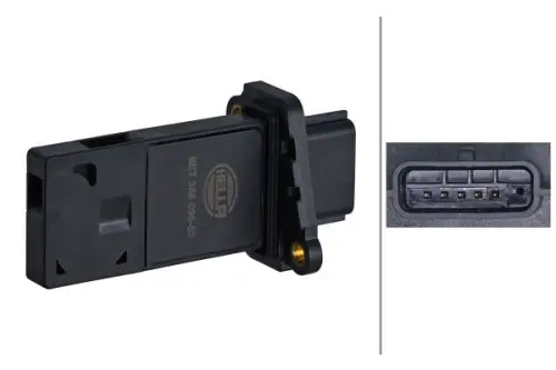 Hella 8ET358095-521 Left Or Right MAF Sensor Fits Infiniti Nissan M Micra Murano