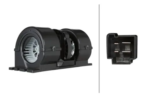 Hella 8EW366400-231 Heater Blower Motor Fits MAN Tgl Tgm Tgx