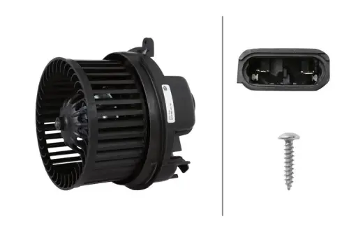 Hella 8EW366401-851 Heater Blower Motor Fits Citroën Peugeot 1007 206+ 307 C2