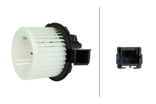 Hella 8EW366402-241 Heater Blower Motor Fits Peugeot 307 Sw