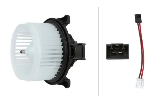 Hella 8EW366402-411 Heater Blower Motor Fits Polestar Volvo C40 Ec40 Ex40