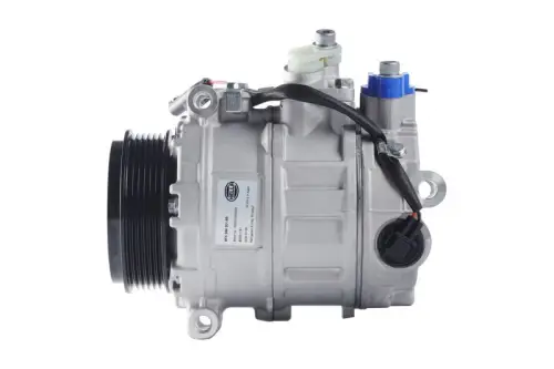HELLA HELLA 8FK366201-851 Hella 8FK366201-851 Air Con Compressor Fits Mercedes C Class CLK CLS E Class S 