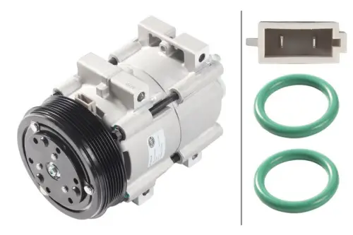 Hella 8FK366202-971 Air Con Compressor Fits Ford Maverick Transit