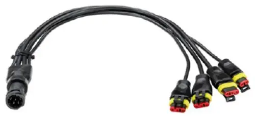 50x Hella 8KA340159-027 Rear Cable Set tail light assemblies