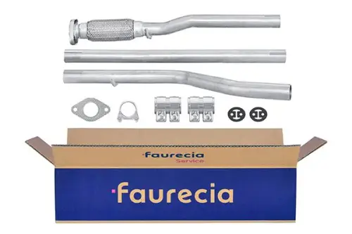 Hella 8LA366002-061 Centre Exhaust Pipe Fits Fiat Punto