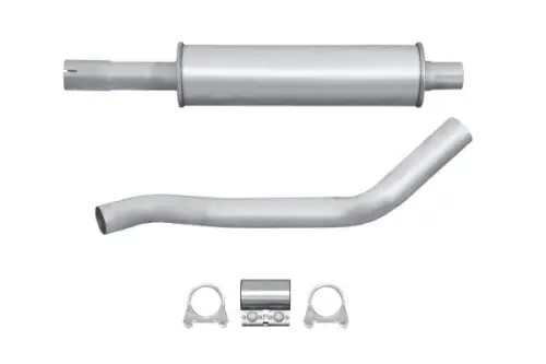 HELLA HELLA 8LB366020-071 Hella 8LB366020-071 Front Exhaust Silencer Fits Audi A2 