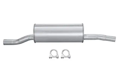 HELLA HELLA 8LB366021-271 Hella 8LB366021-271 Front Exhaust Silencer Fits Alfa Romeo Citroën Fiat Ar 6 C25 