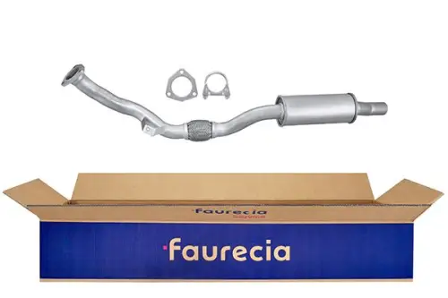 Hella 8LB366022-961 Front Exhaust Silencer Fits Audi VW A4 Passat