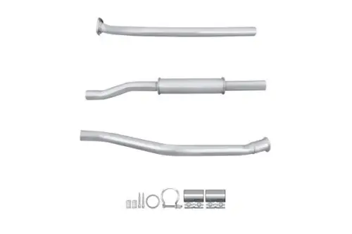 HELLA HELLA 8LC366023-311 Hella 8LC366023-311 Centre Centre Exhaust Silencer Fits Citroën Xsara 