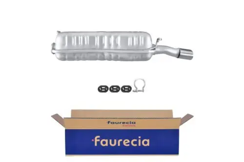 Hella 8LD366027-751 Rear Exhaust Silencer Fits Citroën Zx