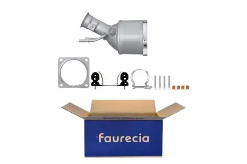 Hella 8LE366050-381 Front Centre Catalytic Converter Fits Citroën C5